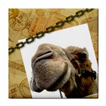 Camel head Tile Coaster