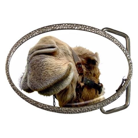 Camel head Belt Buckle from ArtsNow.com Front