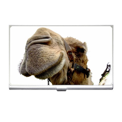 Camel head Business Card Holder from ArtsNow.com Front