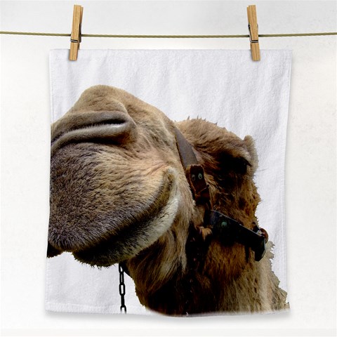 Camel head Face Towel from ArtsNow.com Front