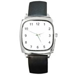 Cute Kittens Square Metal Watch