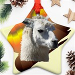 Llama head Ornament (Star)