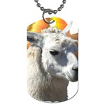 Llama head Dog Tag (Two Sides)