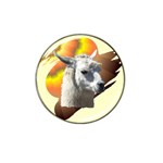 Llama head Hat Clip Ball Marker (4 pack)
