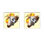 Llama head Cufflinks (Square)