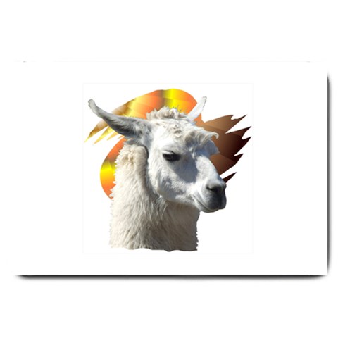 Llama head Large Doormat from ArtsNow.com 30 x20  Door Mat
