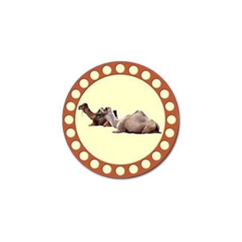 Sitting camels Golf Ball Marker (10 pack) from ArtsNow.com Front