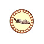 Sitting camels Hat Clip Ball Marker