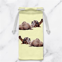 Sitting camels Jewelry Bag from ArtsNow.com Front
