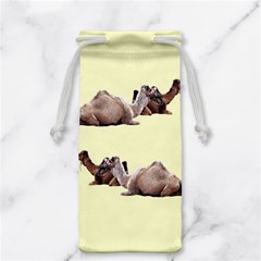 Sitting camels Jewelry Bag from ArtsNow.com Back