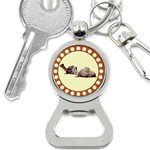 Sitting camels Bottle Opener Key Chain