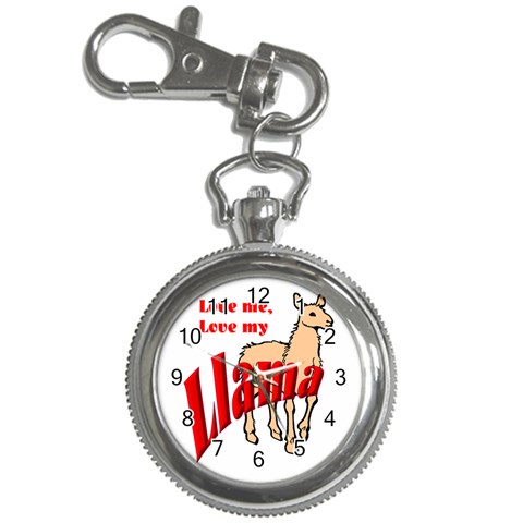 Love my llama Key Chain Watch from ArtsNow.com Front