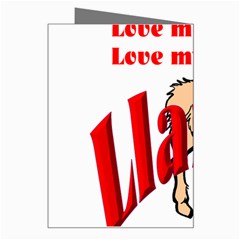 Love my llama Greeting Card from ArtsNow.com Right