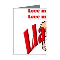 Love my llama Mini Greeting Cards (Pkg of 8) from ArtsNow.com Right
