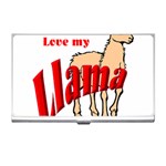 Love my llama Business Card Holder