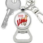 Love my llama Bottle Opener Key Chain