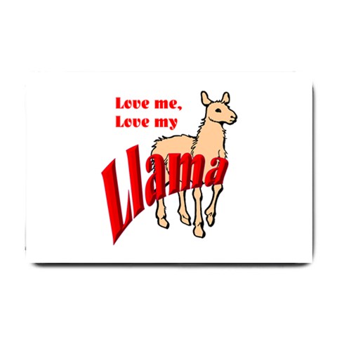 Love my llama Small Doormat from ArtsNow.com 24 x16  Door Mat
