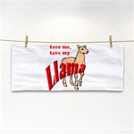 Love my llama Hand Towel