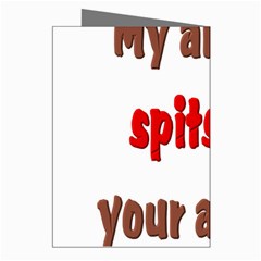 My alpaca spits Greeting Cards (Pkg of 8) from ArtsNow.com Right