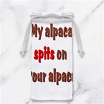 My alpaca spits Jewelry Bag