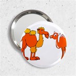 Camel love 2.25  Handbag Mirror