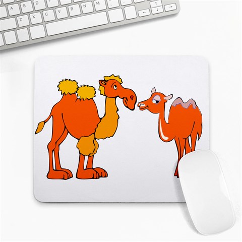 Camel love Large Mousepad from ArtsNow.com Front