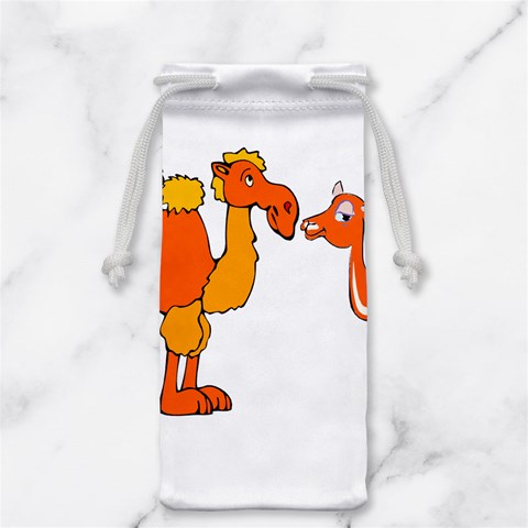 Camel love Jewelry Bag from ArtsNow.com Front