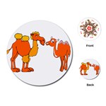 Camel love Playing Cards (Round)
