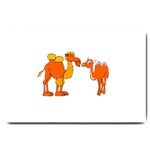Camel love Large Doormat