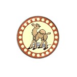 Cute camel Hat Clip Ball Marker (4 pack)