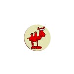 Camel 1  Mini Button