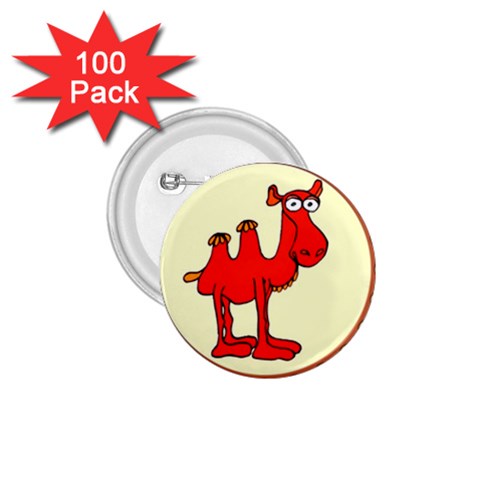 Camel 1.75  Button (100 pack)  from ArtsNow.com Front