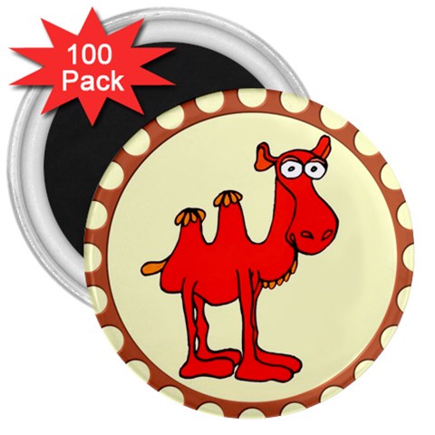 Camel 3  Magnet (100 pack) from ArtsNow.com Front