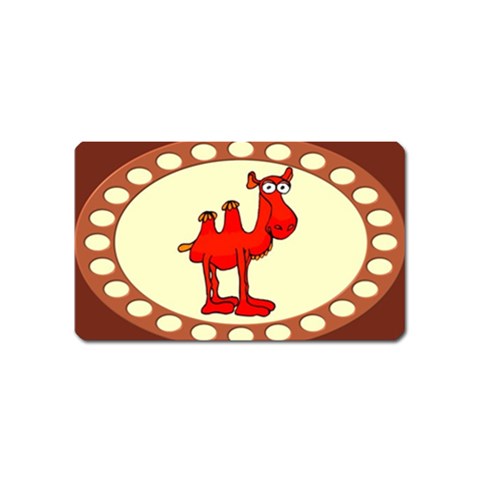 Camel Magnet (Name Card) from ArtsNow.com Front