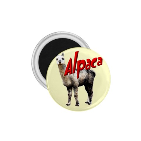 Alpaca 1.75  Magnet from ArtsNow.com Front