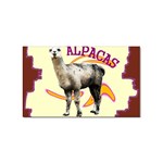 Alpaca Sticker (Rectangular)