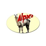 Alpaca Sticker Oval (10 pack)