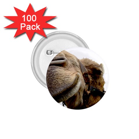 Camel head 1.75  Button (100 pack)  from ArtsNow.com Front
