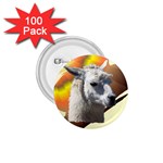 Llama head 1.75  Button (100 pack) 