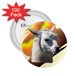 Llama head 2.25  Button (100 pack)