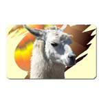 Llama head Magnet (Rectangular)