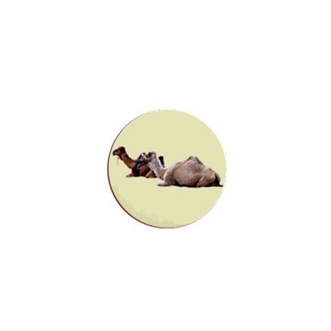 Sitting camels 1  Mini Magnet from ArtsNow.com Front
