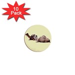 Sitting camels 1  Mini Button (10 pack) 