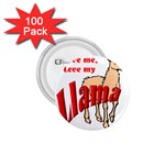 Love my llama 1.75  Button (100 pack) 