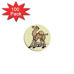 Cute camel 1  Mini Button (100 pack) 