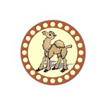 Cute camel Magnet 3  (Round)