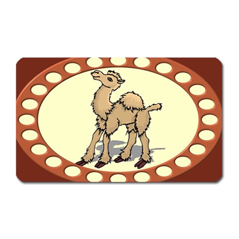 Cute camel Magnet (Rectangular) from ArtsNow.com Front