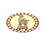 Cute camel Sticker Oval (10 pack)