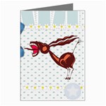 Braying donkey Greeting Cards (Pkg of 8)