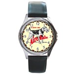 Airedale Round Metal Watch